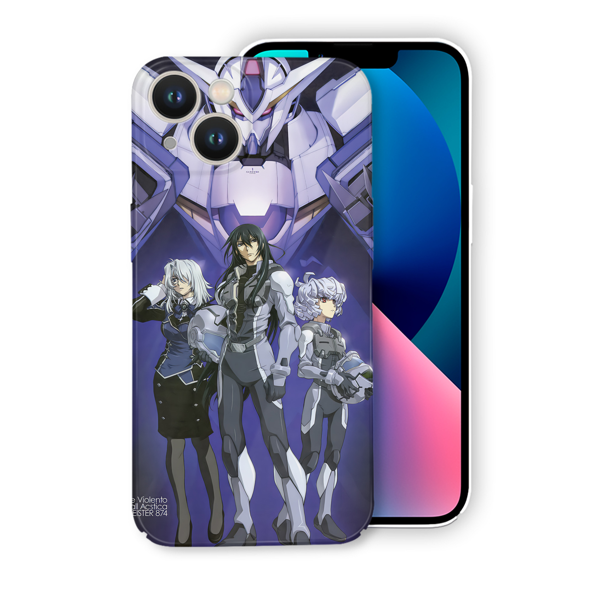 （画像用） 機動戦士ガンダム Mobile Suit Gundam 【iPhone 14シリーズ対応】ハードケース